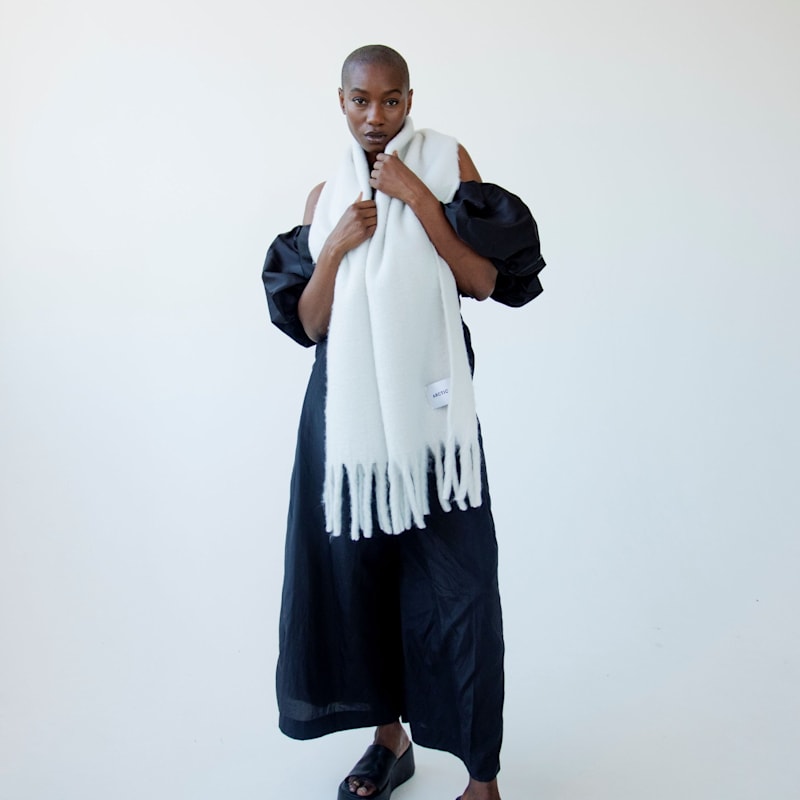 Thumbnail of The Stockholm Scarf Polar White image