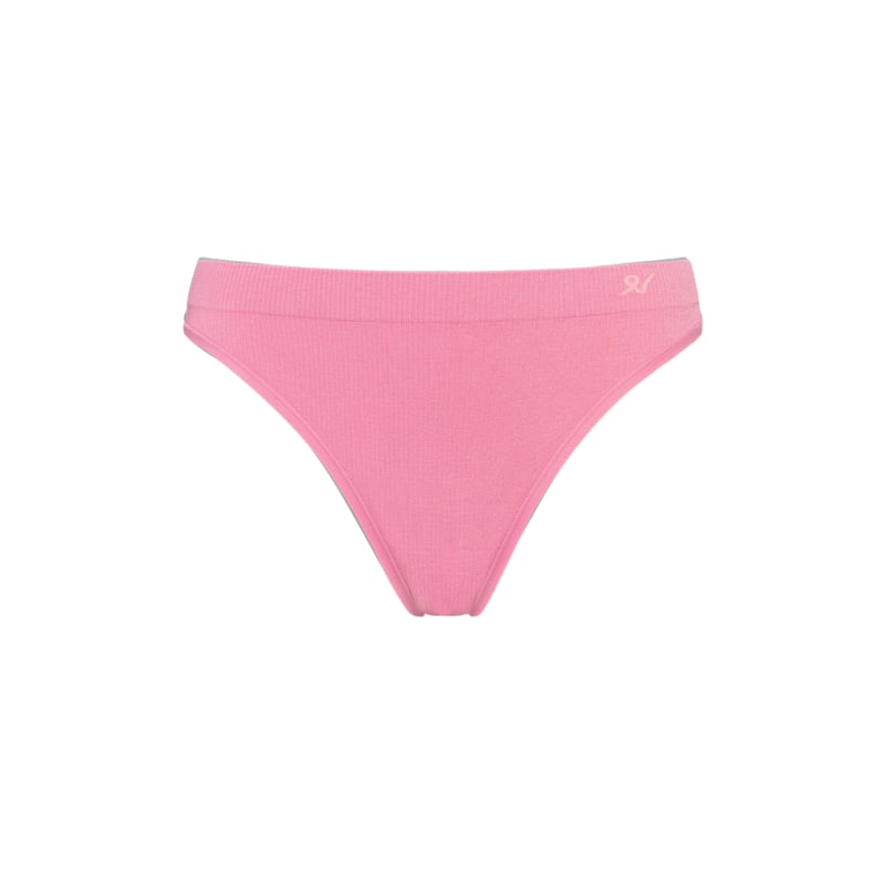 Thumbnail of Tencel Seamless Thong Three Pack - White,Pink,Grey image