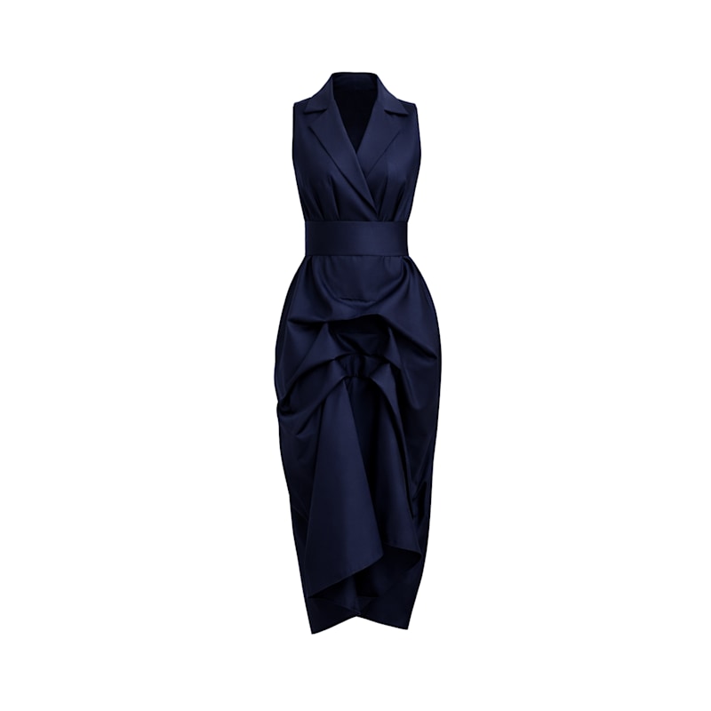The Tuxedo Dress