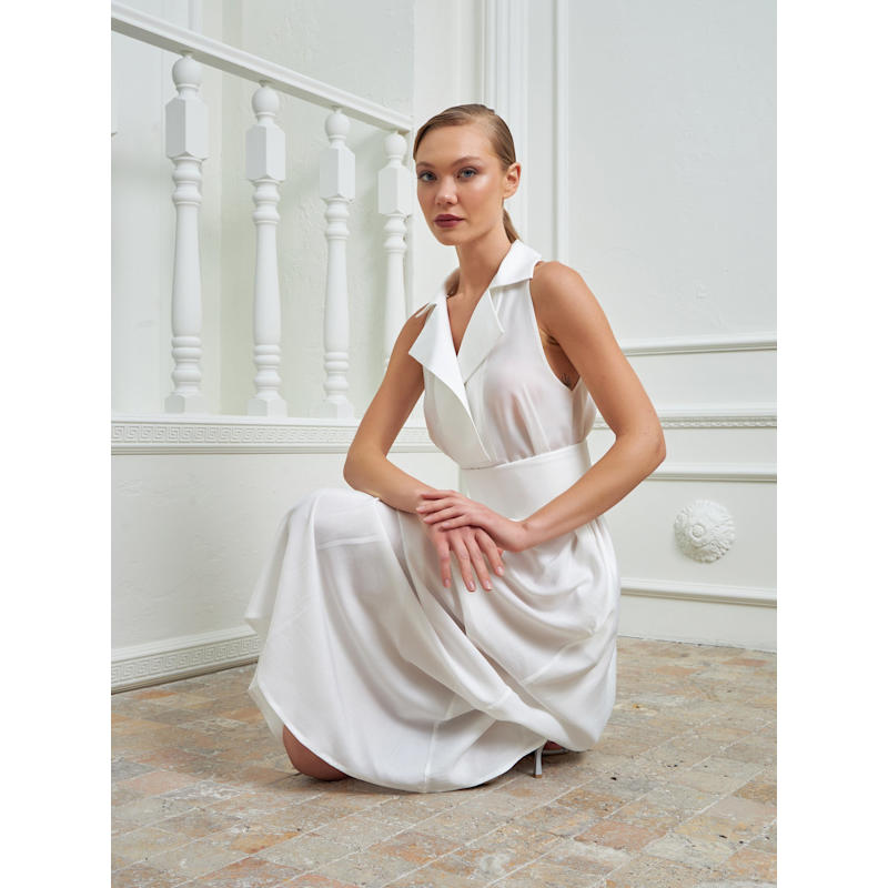 The Tuxedo Dress