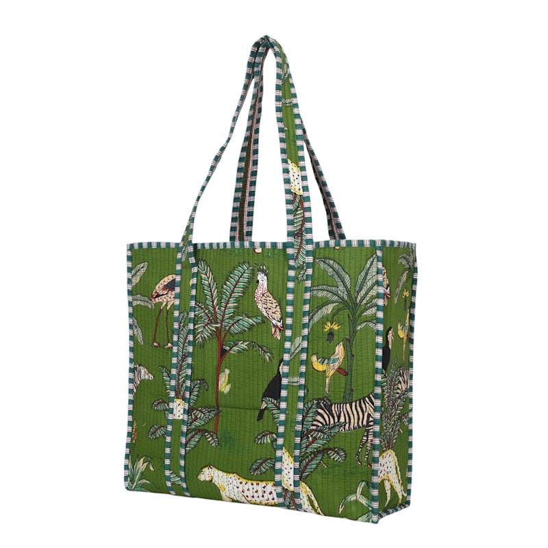 Thumbnail of The Jungle Tote In Khaki image