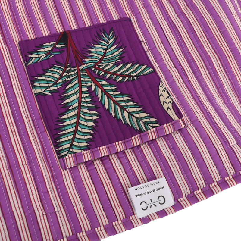 Thumbnail of The Jungle Tote In Purple image