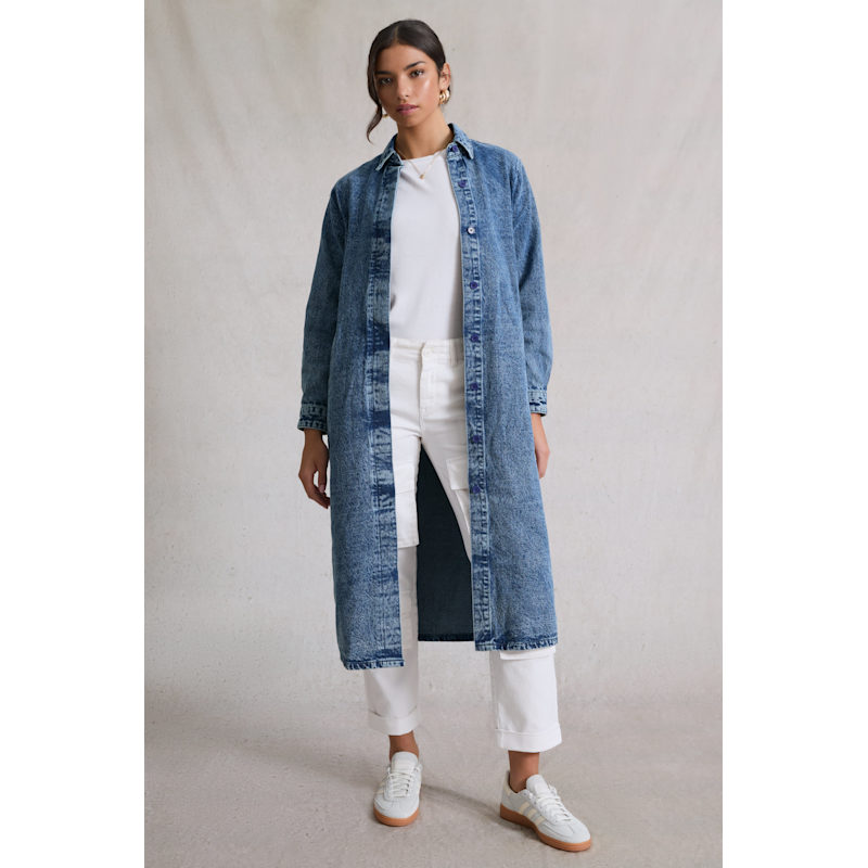 Thumbnail of The Denim Dress Shacket image