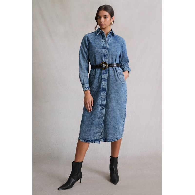 Thumbnail of The Denim Dress Shacket image