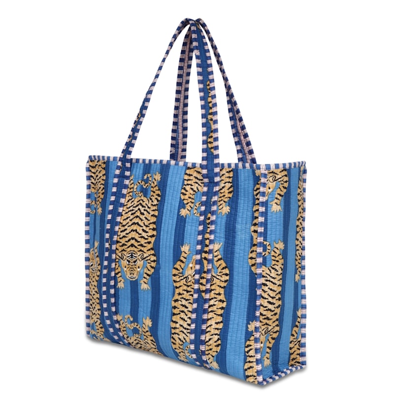 Thumbnail of The Ultimate Tibetan Tiger Tote Blue image