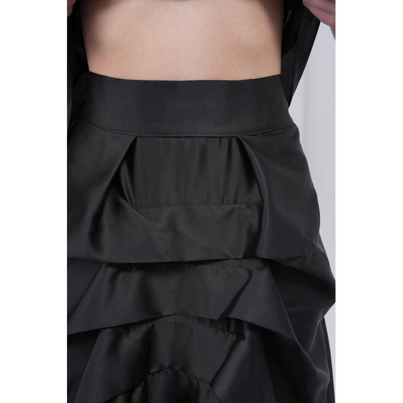Thumbnail of The Vanguard Skirt Silk - Black image
