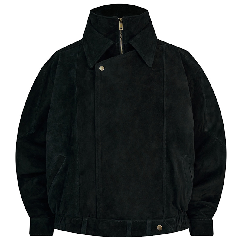 Thumbnail of Thea Black Suede Jacket image