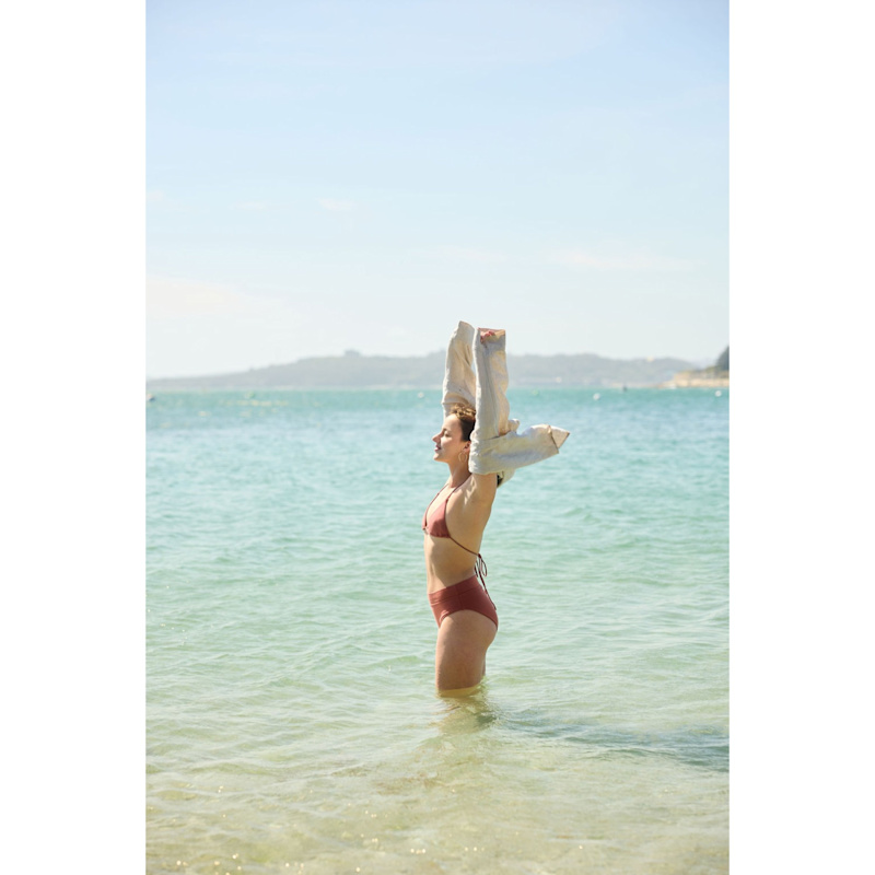 Thumbnail of Thea Terracotta Bamboo Bikini Bottoms image