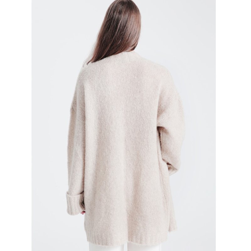 Thumbnail of "Cessa" Long Cardigan Light Beige image
