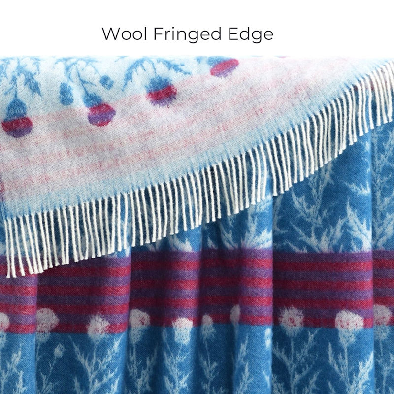 Thumbnail of Thistle Wool Throw image