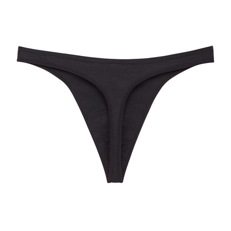 Thumbnail of Thong – Softness, Comfort & Breathability - Color Black image