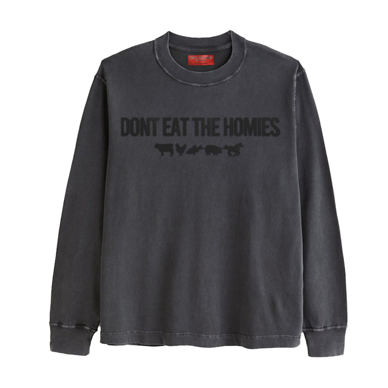 Thumbnail of Three D Long Sleeve - Charcoal image