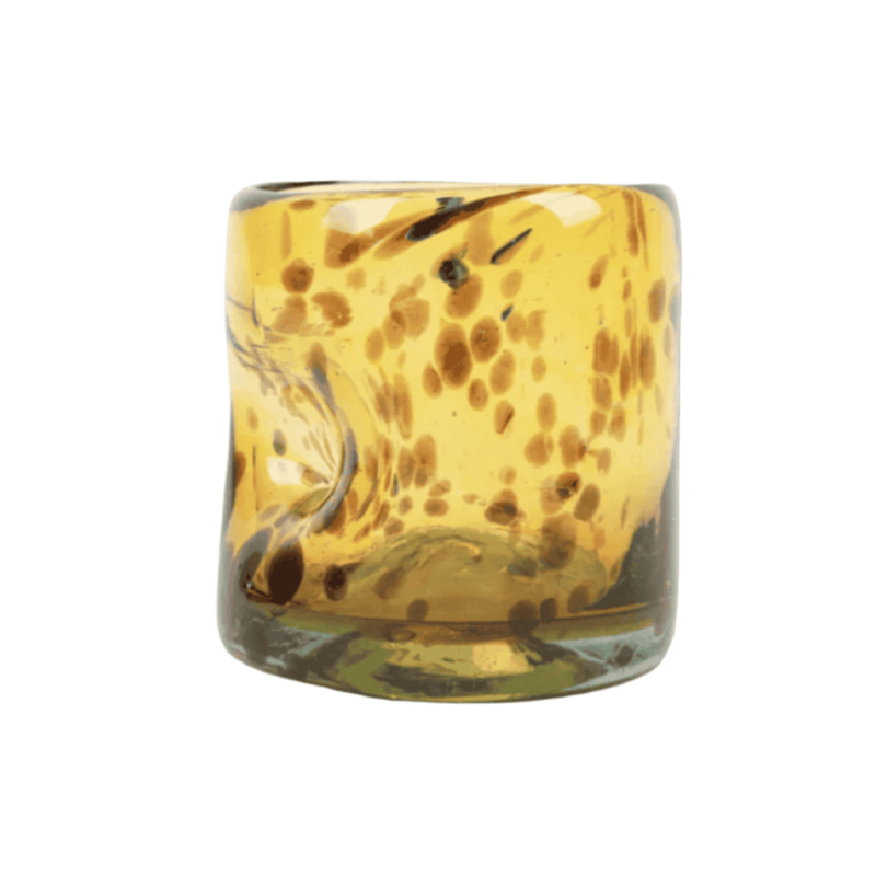 Half Past Seven Thumbprint Rocks Glass - Thumbnail 2