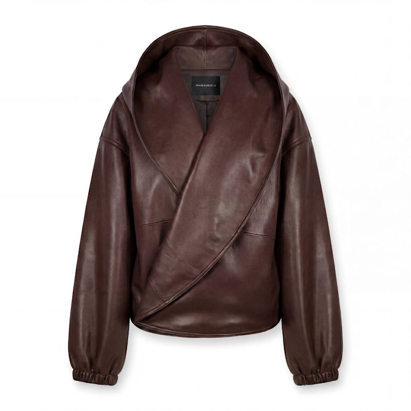 Thumbnail of Tibet Brown Leather Jacket image