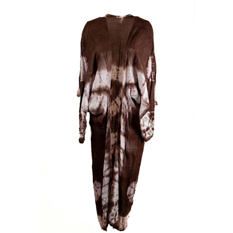 Thumbnail of Tie Dye Maxi Kimono image