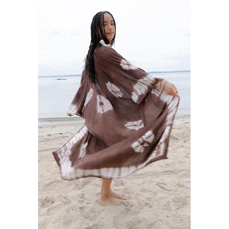Thumbnail of Tie Dye Maxi Kimono image