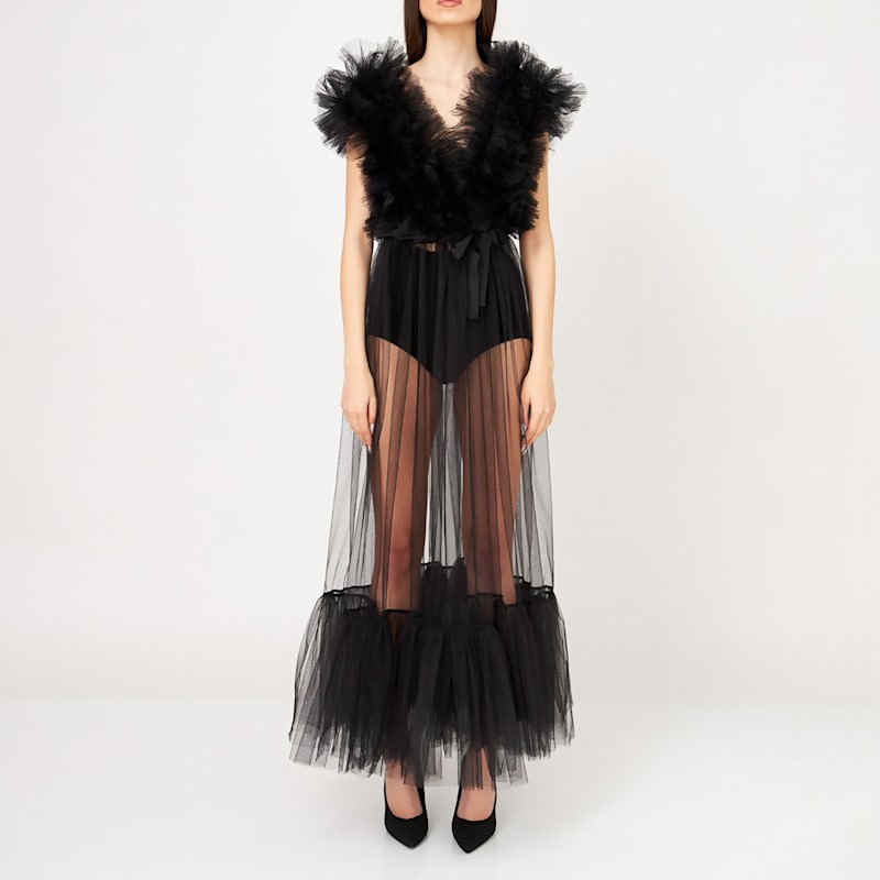Thumbnail of Tiered Tulle Gown image