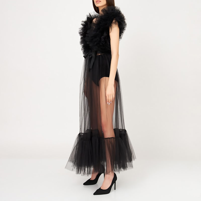 Thumbnail of Tiered Tulle Gown image