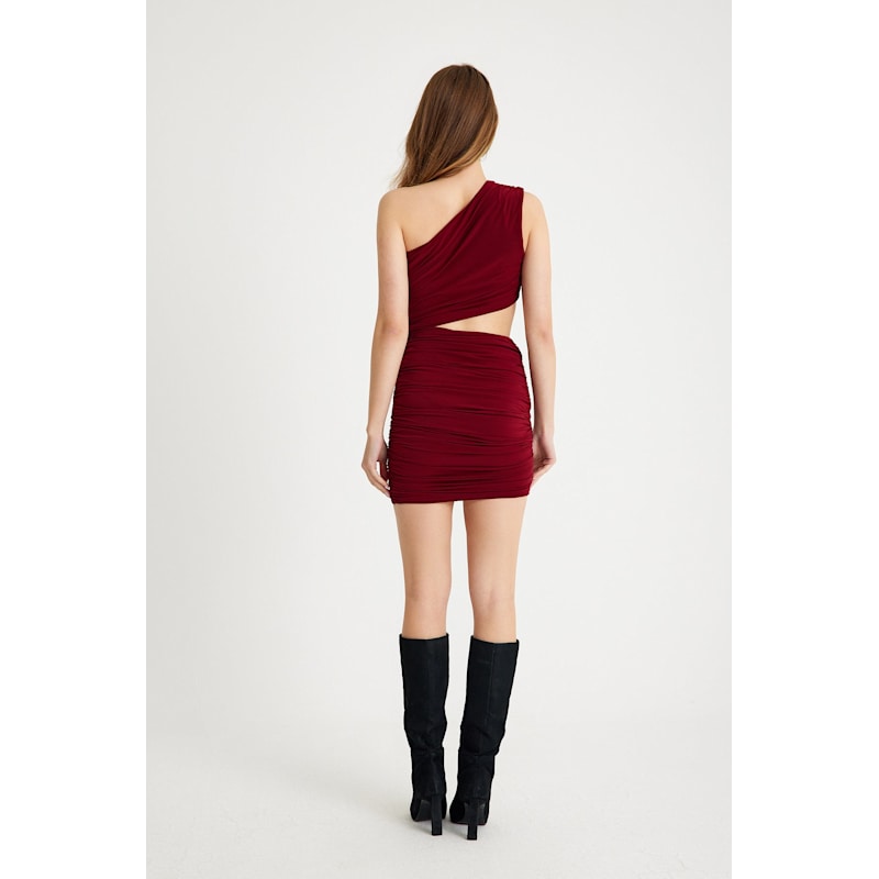 Thumbnail of Tijana Dress Burgundy image