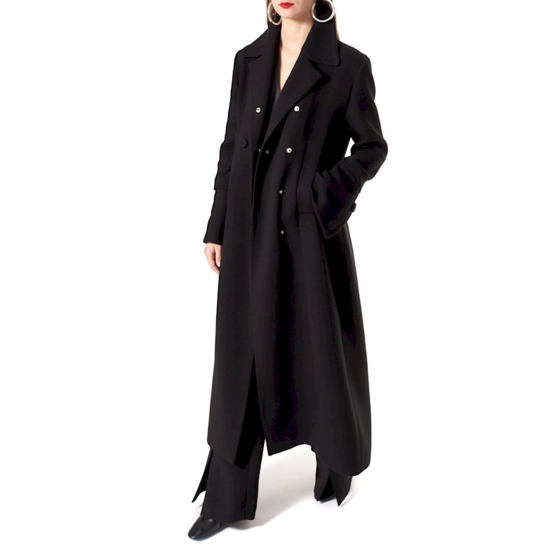 Thumbnail of Tilda Designer Black Long Coat image