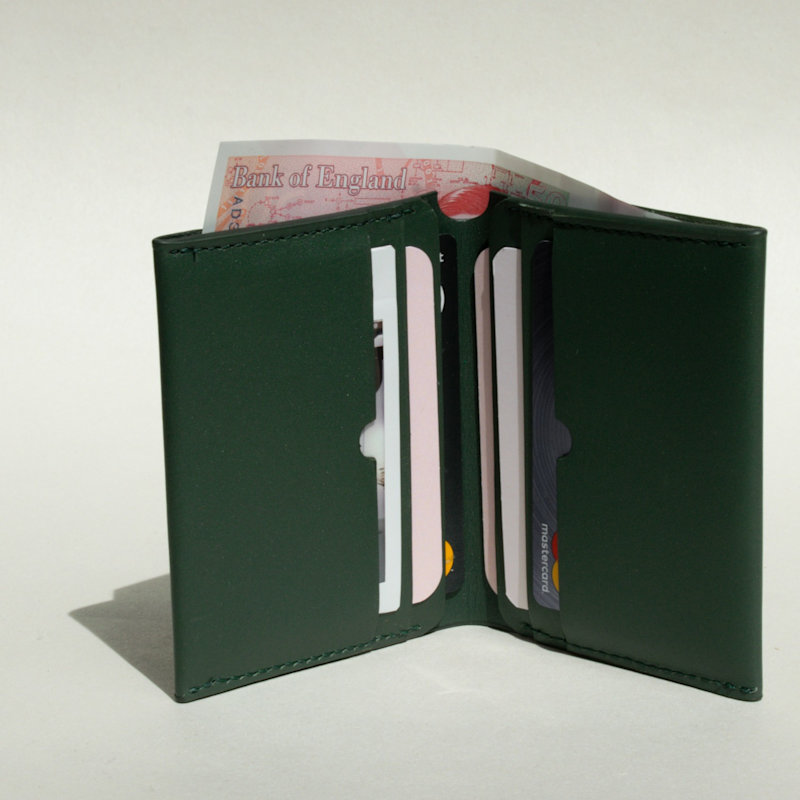 Bear Shield Green Foldable Wallet main image 0