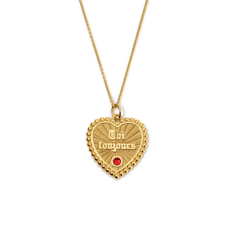 Thumbnail of Toi Toujours Necklace - Gold Vermeil image