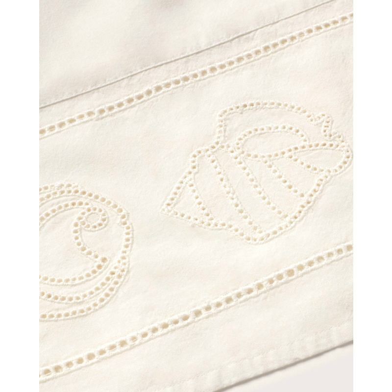 Thumbnail of Raida White Embroidered Top image