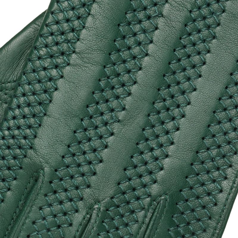 Thumbnail of Vernazza - Leather Gloves For Woman In Green image