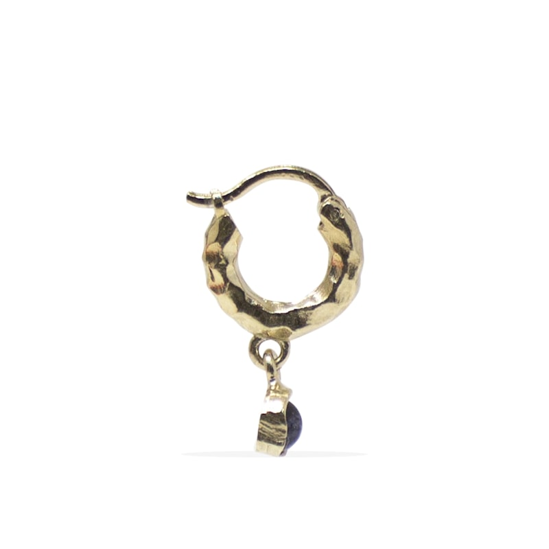 Thumbnail of Cosmo Iolite Hoop Earrings image