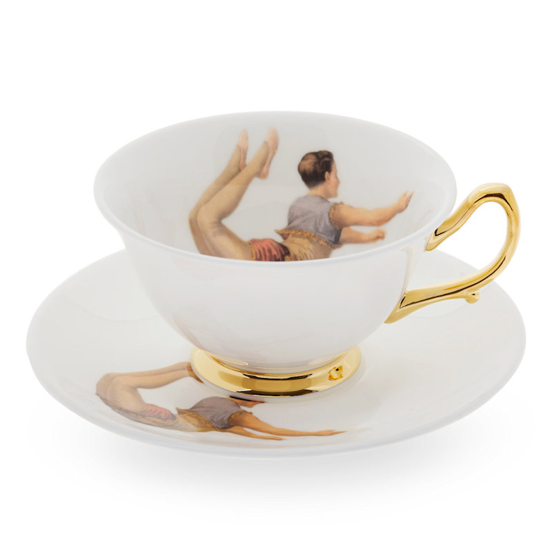 Thumbnail of Trapeze Boy Teacup & Saucer image