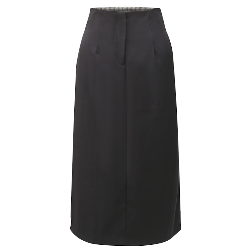 Thumbnail of Trapeze Skirt With Open Back Panel image