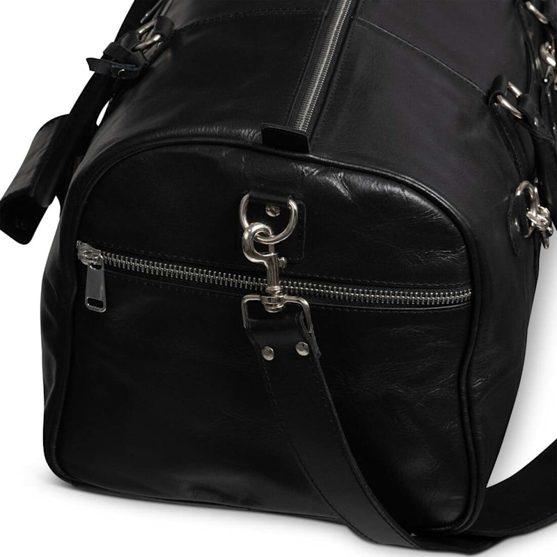Thumbnail of Large Overnight Bag Genuine Leather Duffle - Traveler image