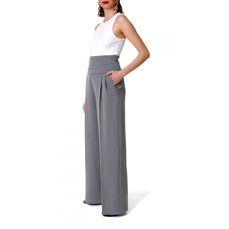Thumbnail of Sofia Wild Dove Trousers image