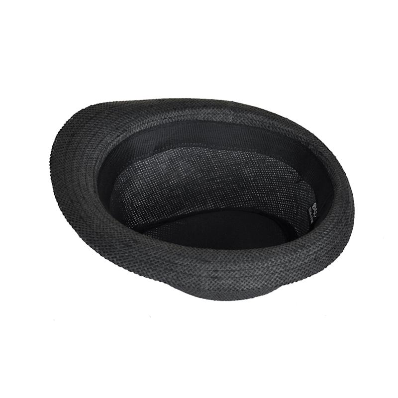 Thumbnail of Trilby Straw Hat - Black image