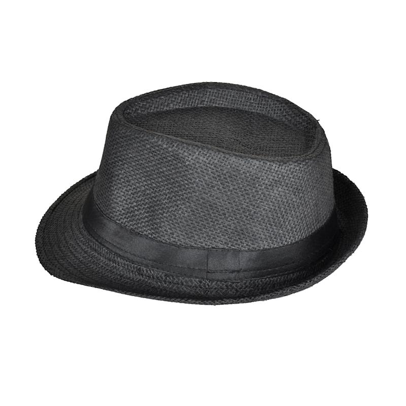 Thumbnail of Trilby Straw Hat - Black image