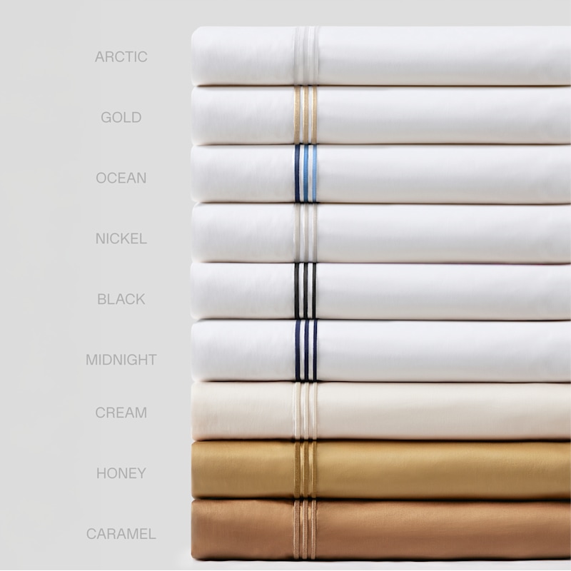 Thumbnail of Triple Luxe Sateen Duvet Cover Set - Ocean image