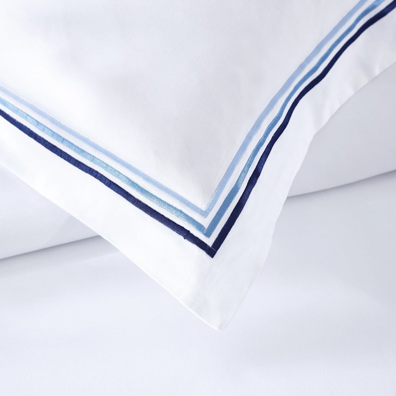 Thumbnail of Triple Luxe Sateen Duvet Cover Set - Ocean image