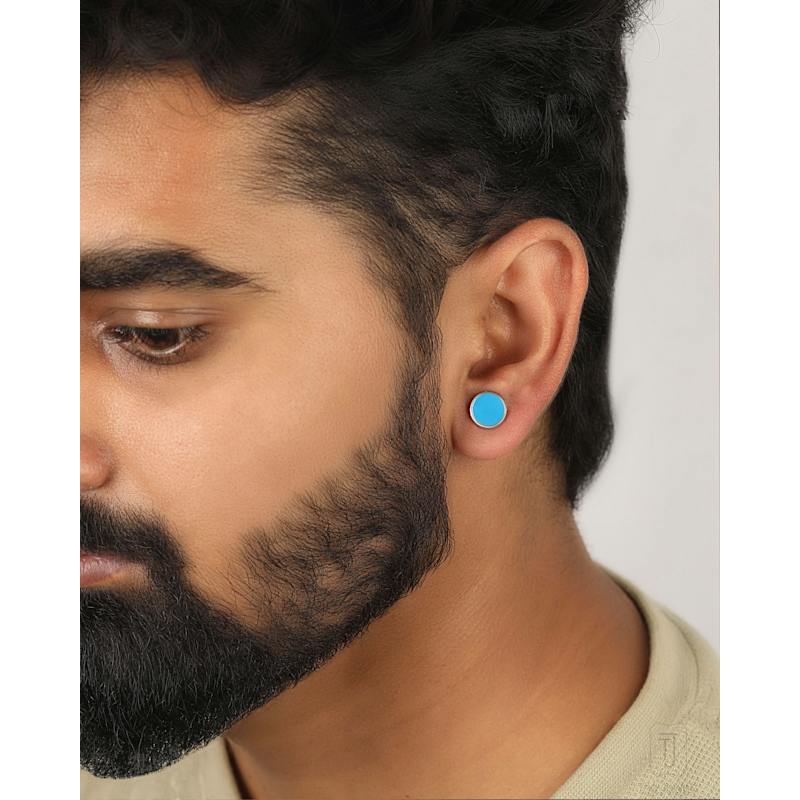 Thumbnail of Turquoise Sterling Silver Studs image