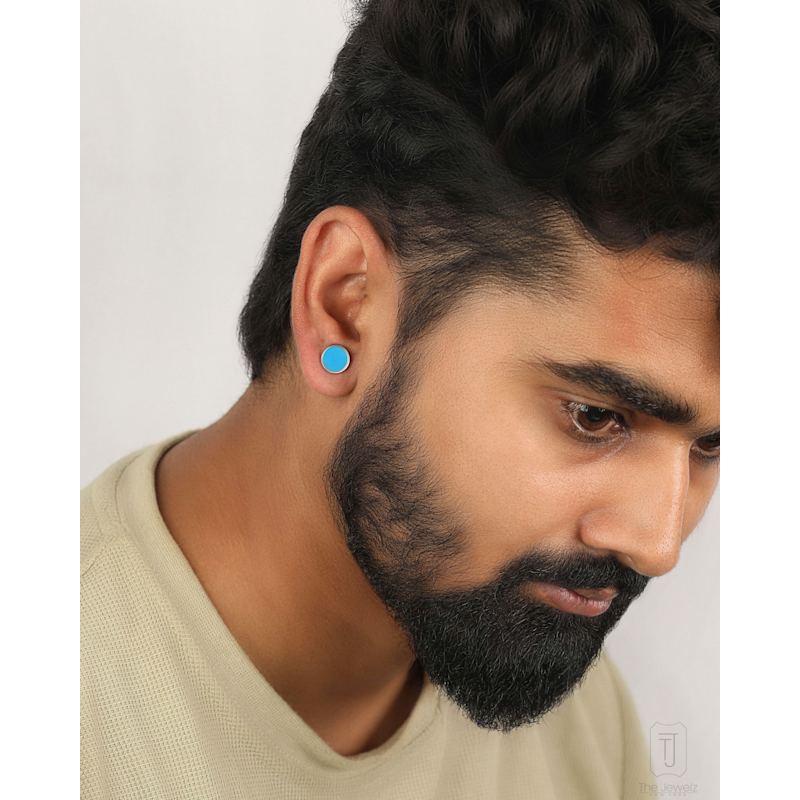 Thumbnail of Turquoise Sterling Silver Studs image