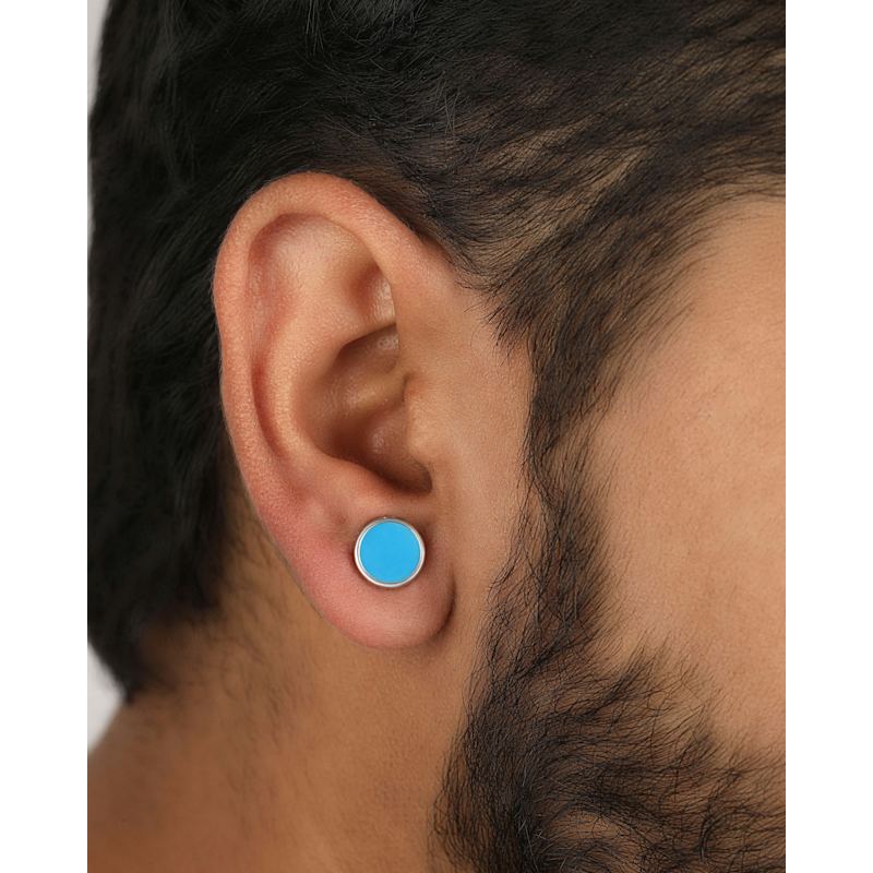 Thumbnail of Turquoise Sterling Silver Studs image