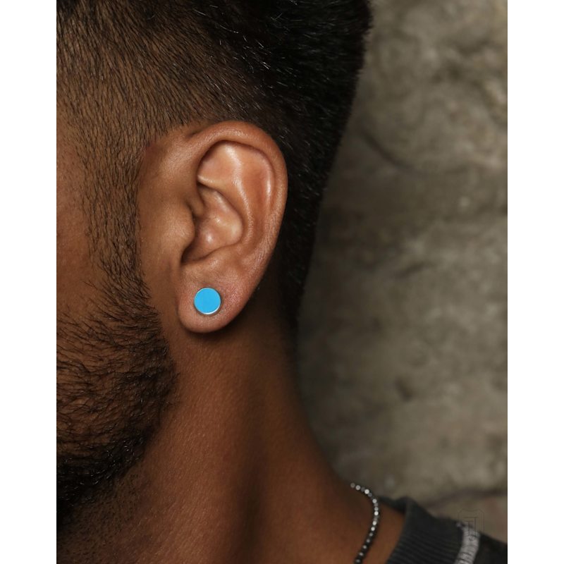 Thumbnail of Turquoise Sterling Silver Studs image