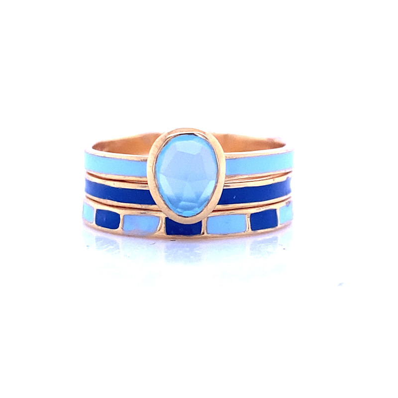 Thumbnail of Tutti Frutti Blue Ring image
