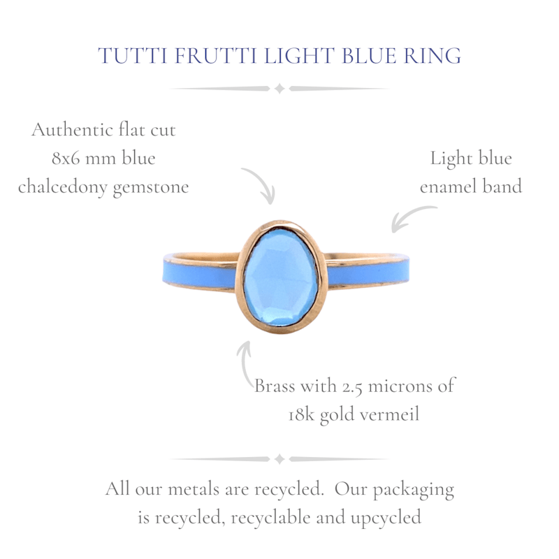 Thumbnail of Tutti Frutti Blue Ring image