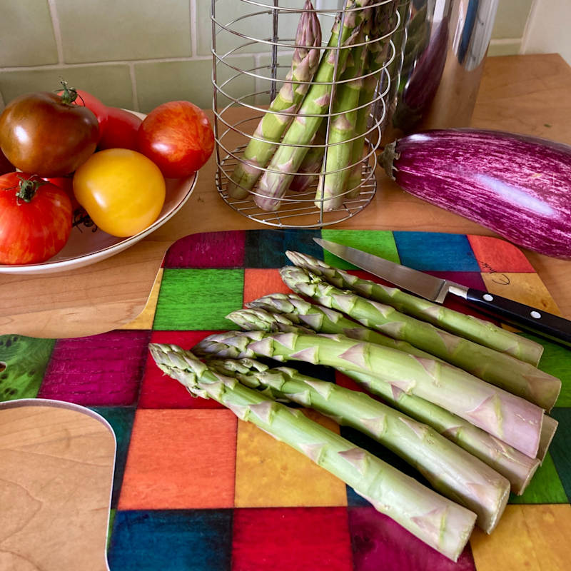 Two Chopping Board Paddles In Colours Of The Rainbow. One Standard And ...