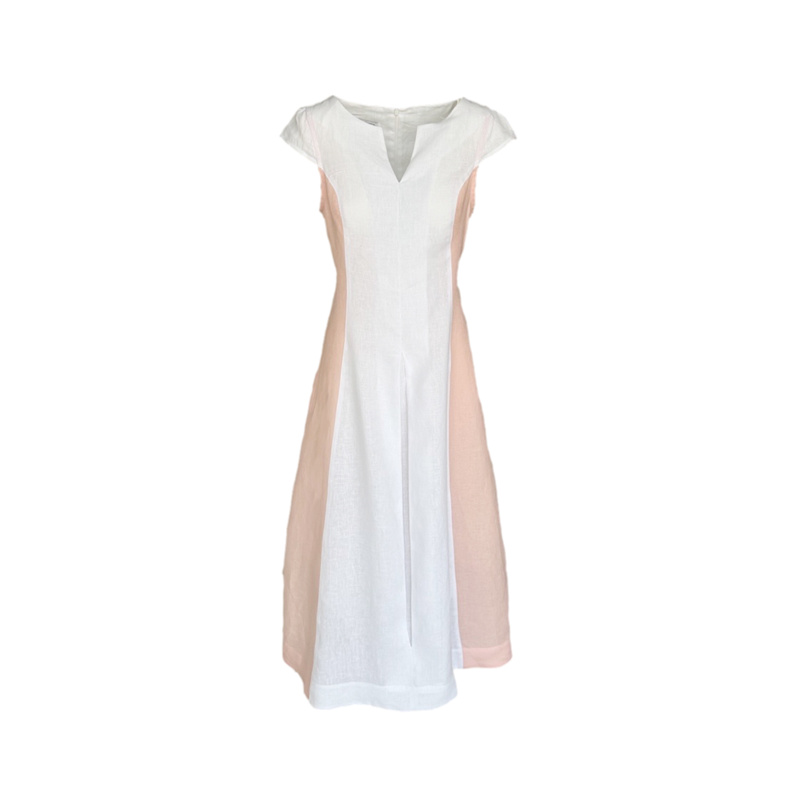 haris cotton maxi dress Haris Cotton Maxi Striped Linen Strappy Dress
