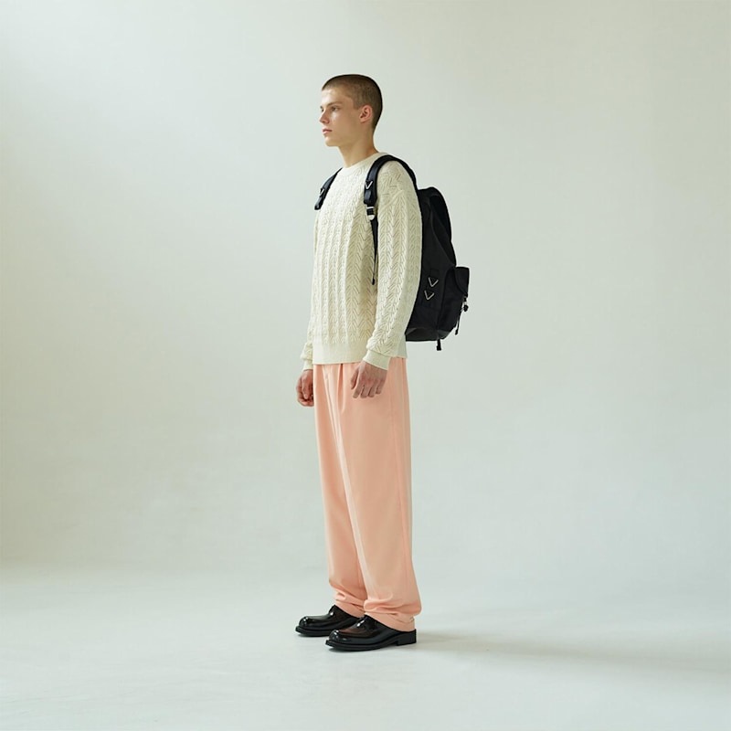 Thumbnail of After Pray Edition | Two-Pocket Nylon Cargo Rucksack - Black&Nickel image