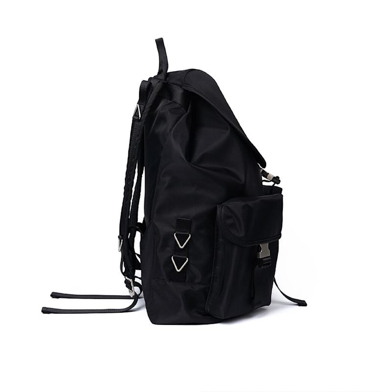 Thumbnail of After Pray Edition | Two-Pocket Nylon Cargo Rucksack - Black&Nickel image