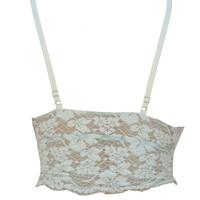 Thumbnail of Two Tone High Apex Flock Effect Bralette image