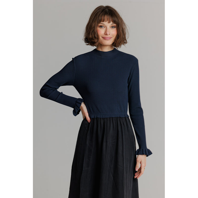 Thumbnail of Two Tone Pointelle Maxi image