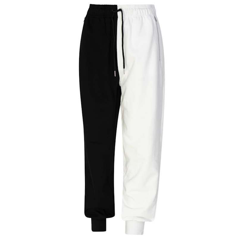Thumbnail of Two Tone Sweatpants - White-Black image